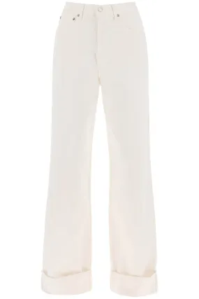 AGOLDE dame wide leg jeans