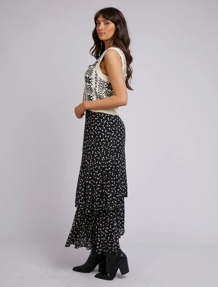 All about Eve Lily Floral Maxi Skirt