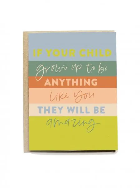 Amazing Parents Card