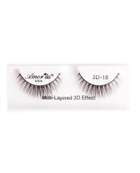 Amor Us 3D Faux Mink Eyelashes - 15