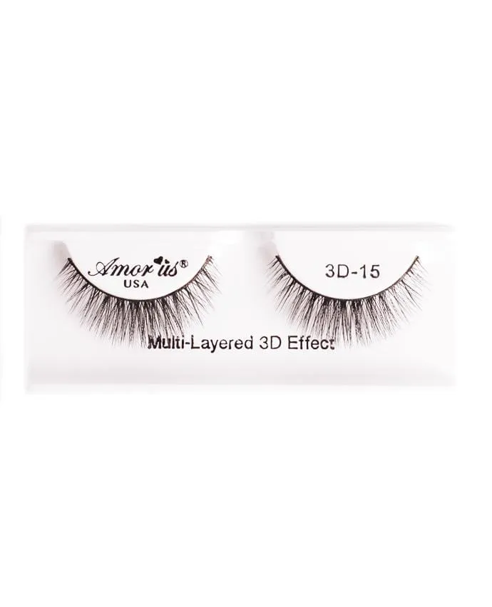 Amor Us 3D Faux Mink Eyelashes - 15