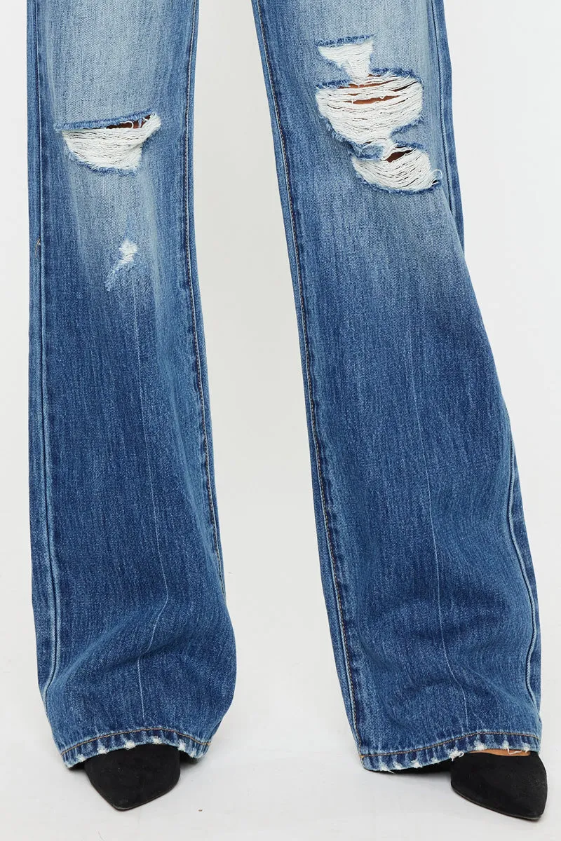 Ariena Ultra High Rise 90's Flare Jeans