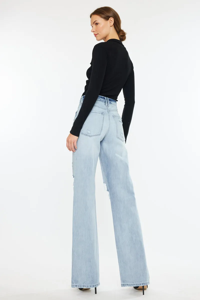 Ariena Ultra High Rise 90's Flare Jeans