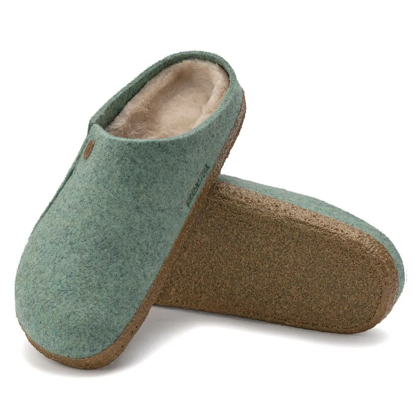 Birkenstock Women's Zermatt Shearling Wool Felt (Beryl - Narrow Fit)