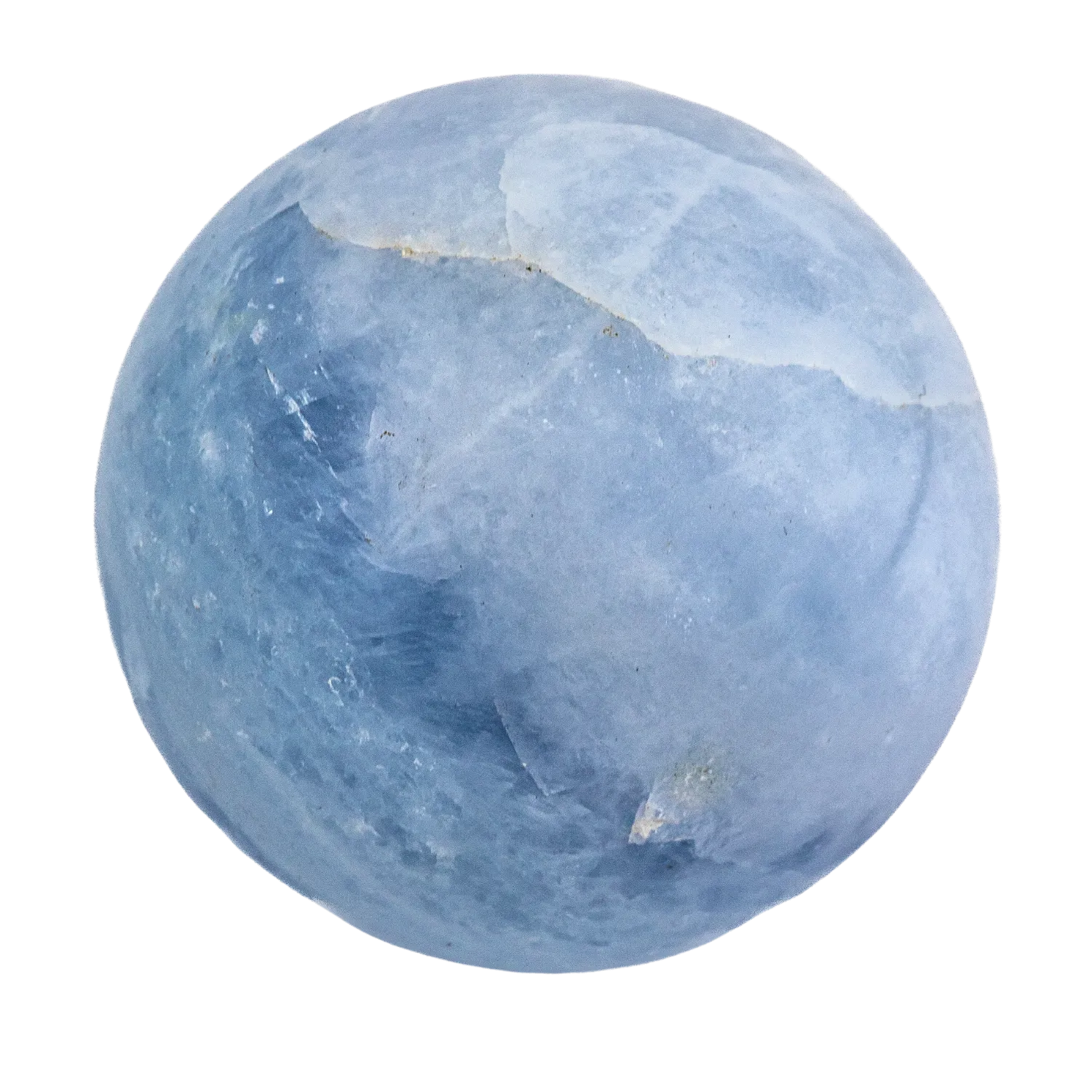 Blue Calcite Sphere