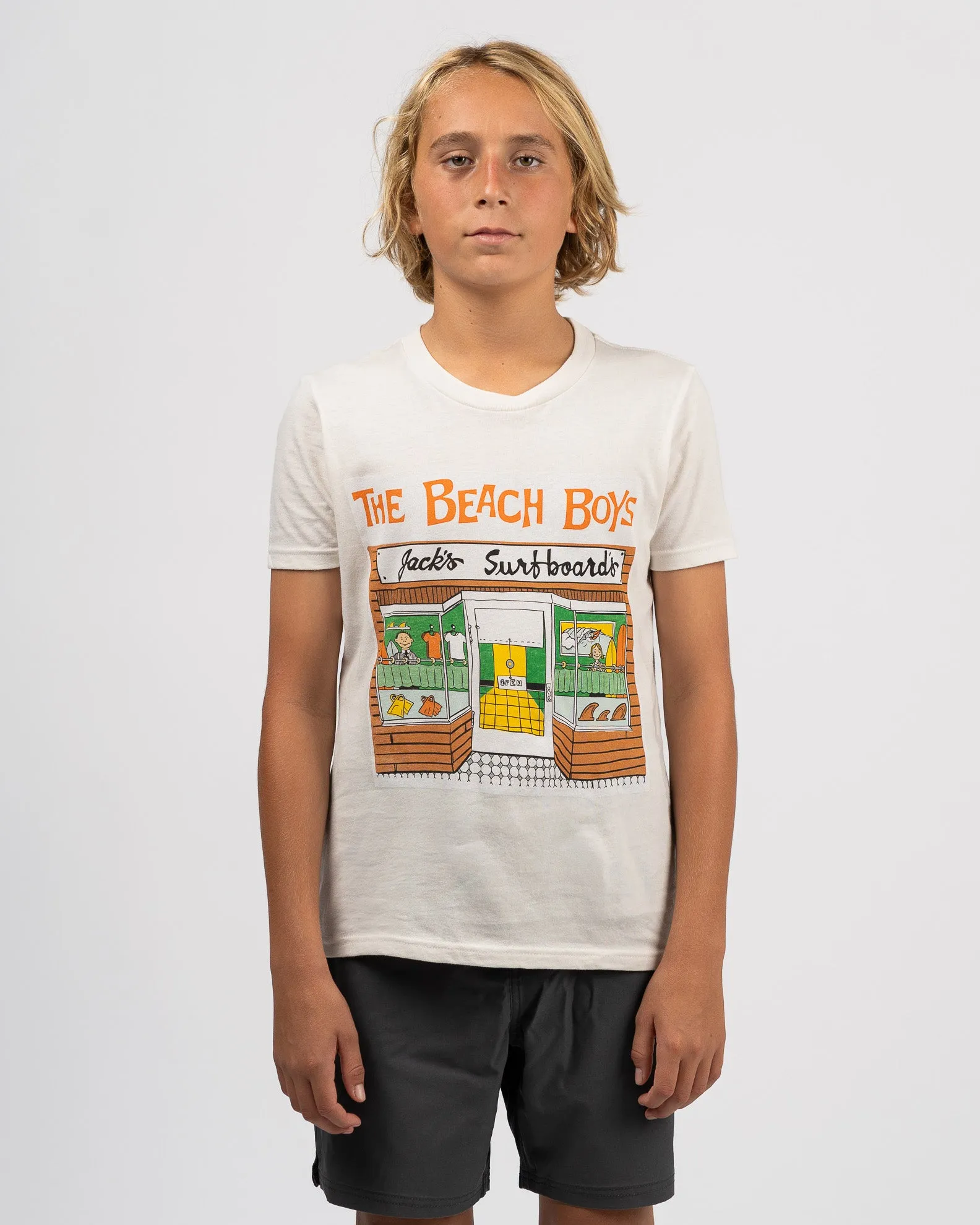 Boy's (8-16) Beach Boys X Jack's "Surf Shop" S/S Tee