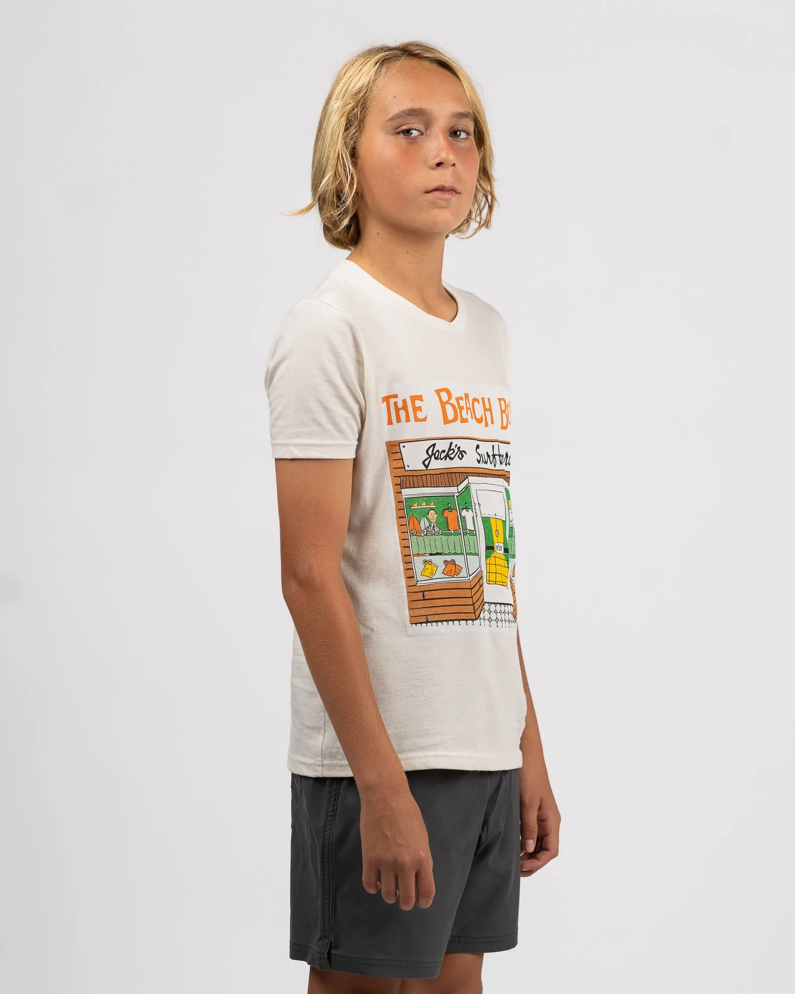 Boy's (8-16) Beach Boys X Jack's "Surf Shop" S/S Tee