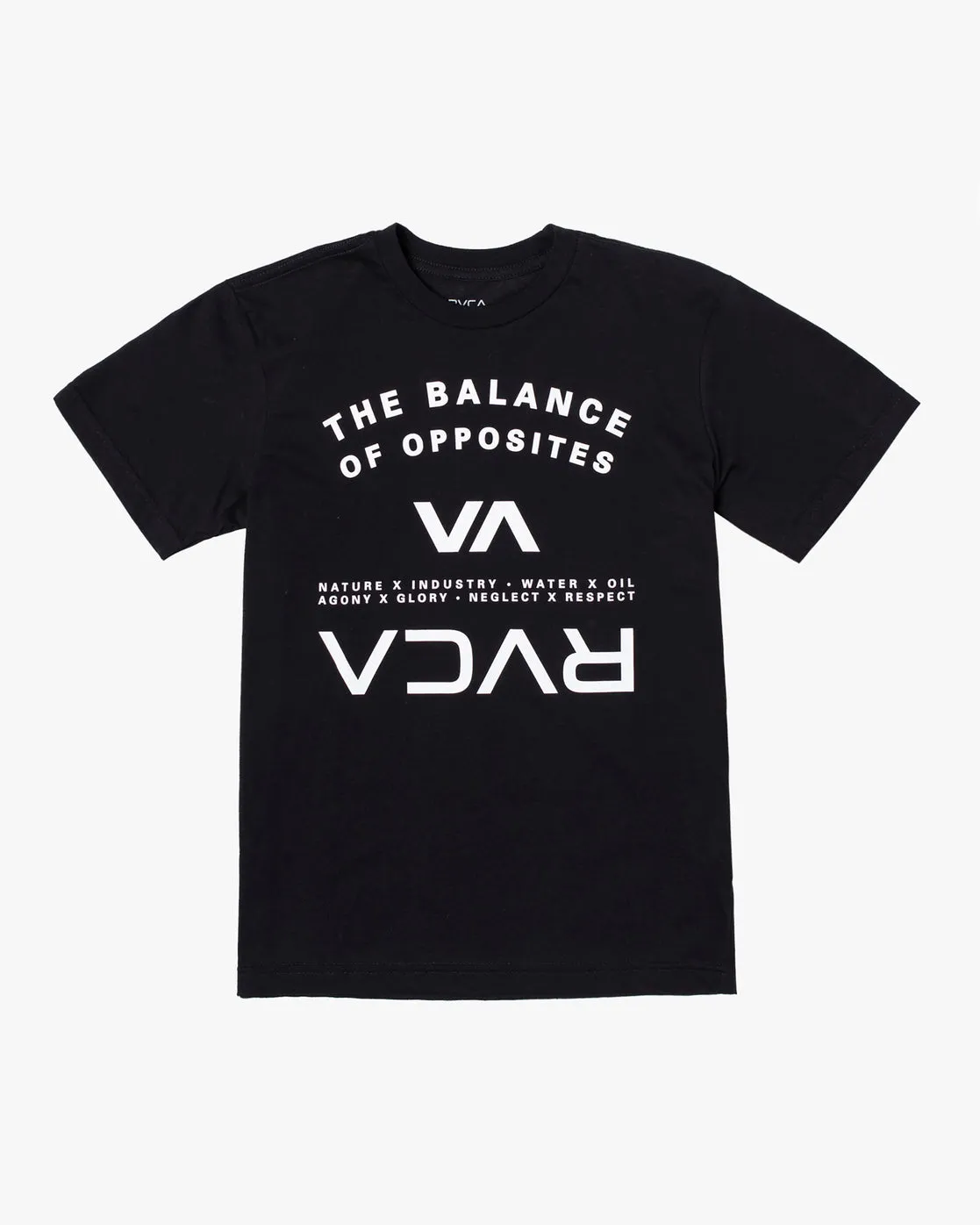 Boys Balance Arc Tee - Black