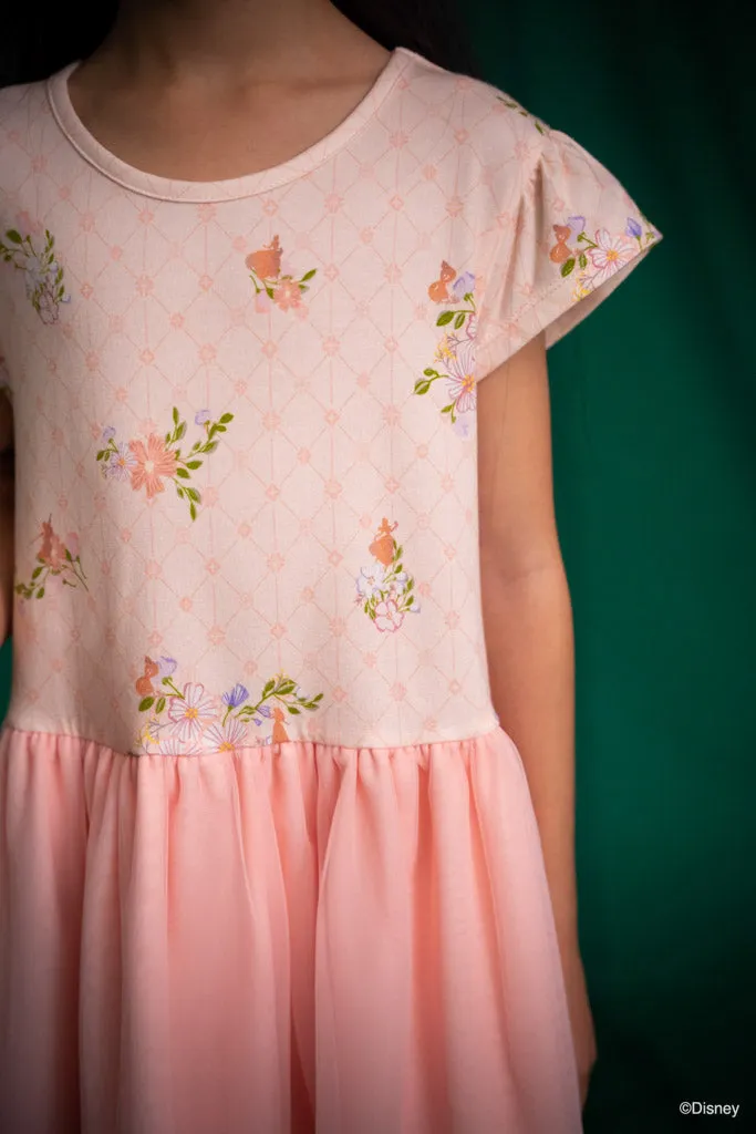 Brenda Dress - Pink Princess Daisies