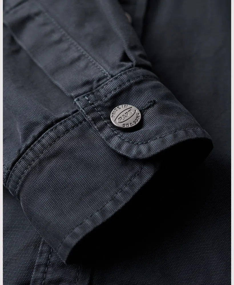 Canvas Workwear Overshirt | Midnight Navy