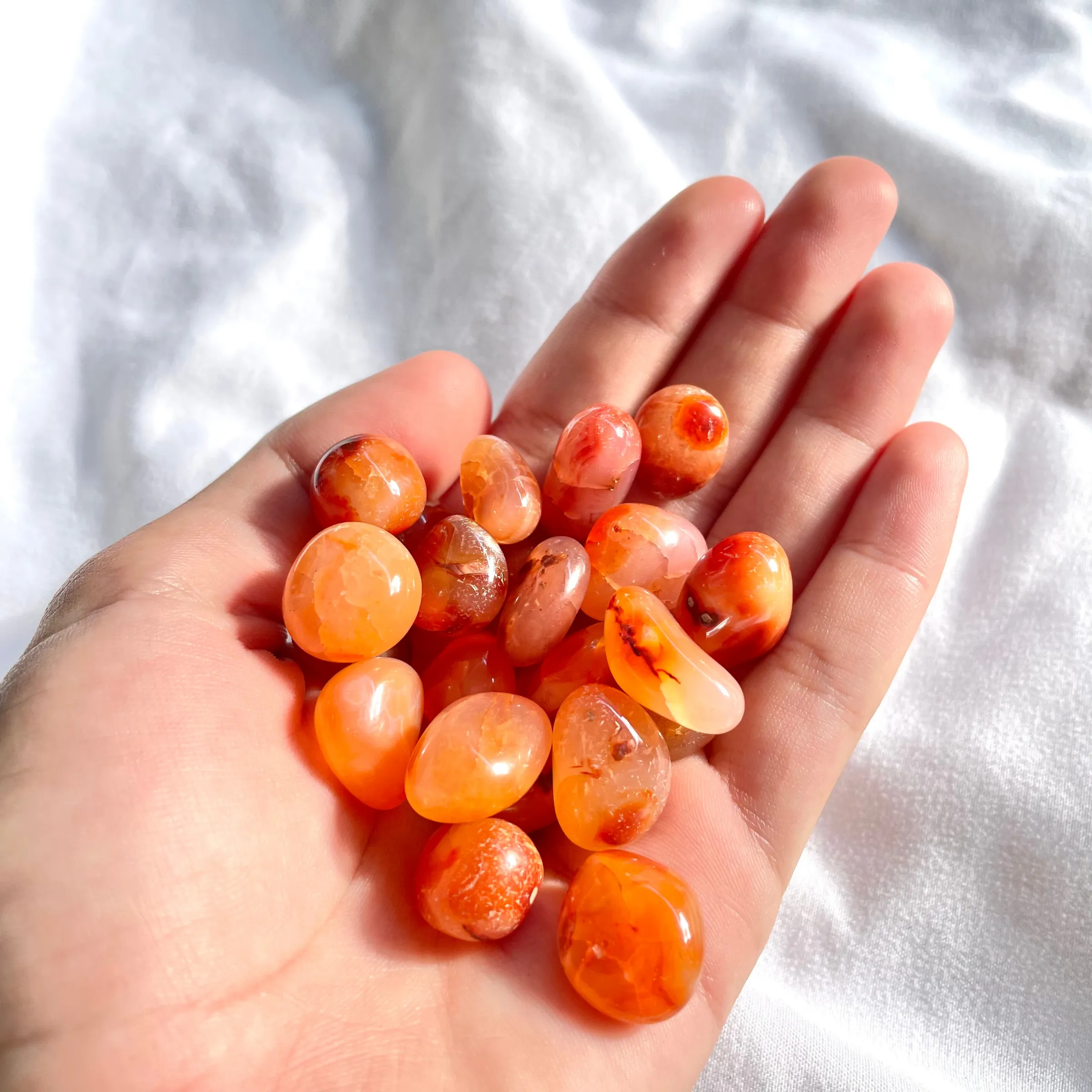 Carnelian Crystal Tumble