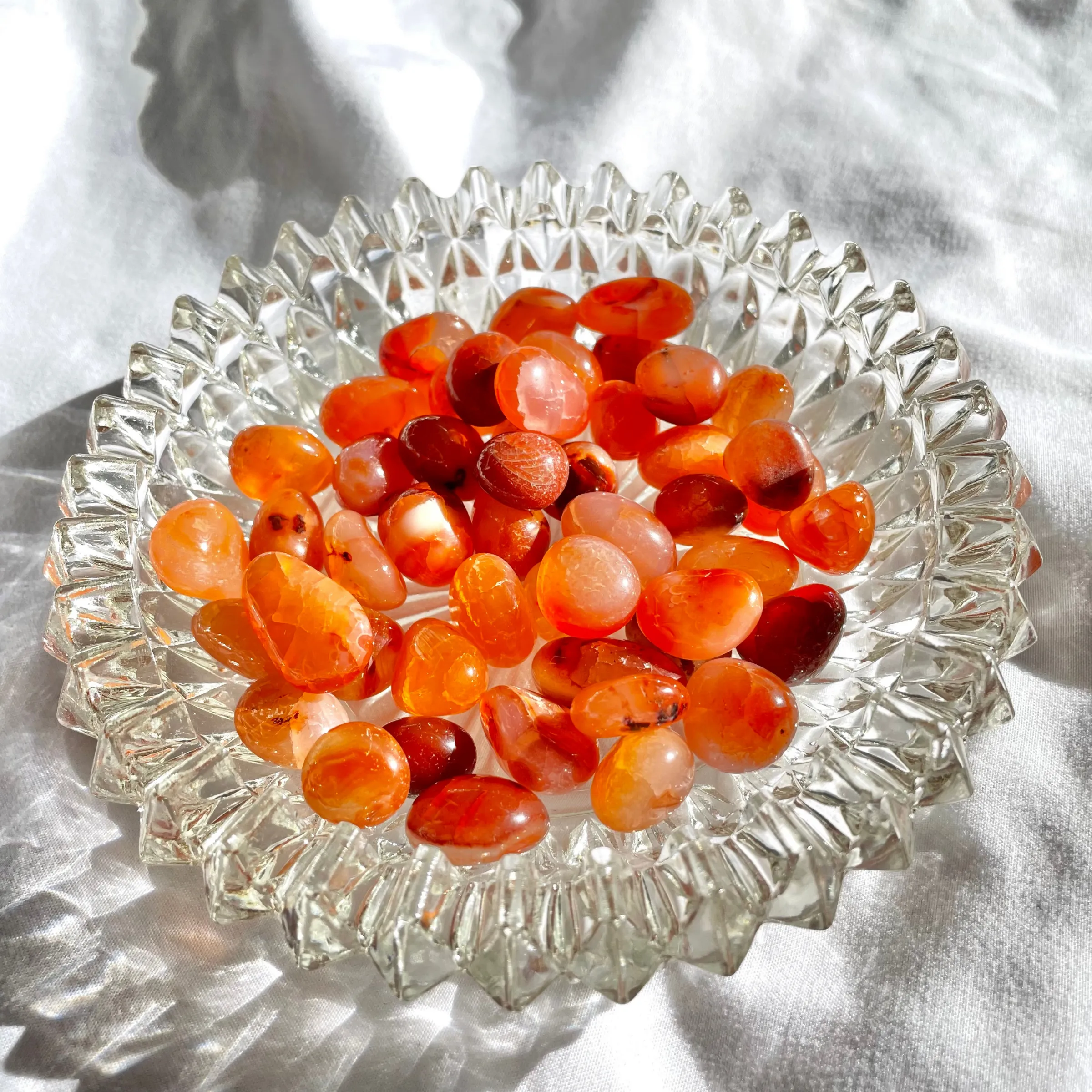 Carnelian Crystal Tumble