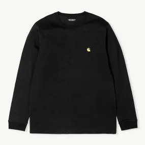 Chase LS T-Shirt - Black/Gold