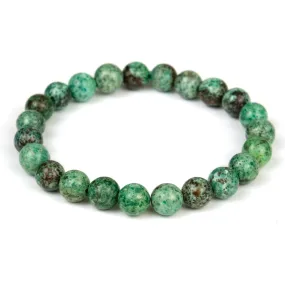 Chrysocolla 8mm Round Stretch Bracelet