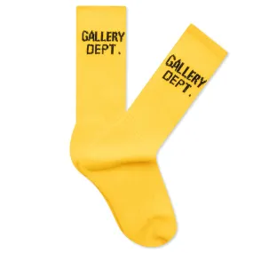 Clean Socks - Yellow