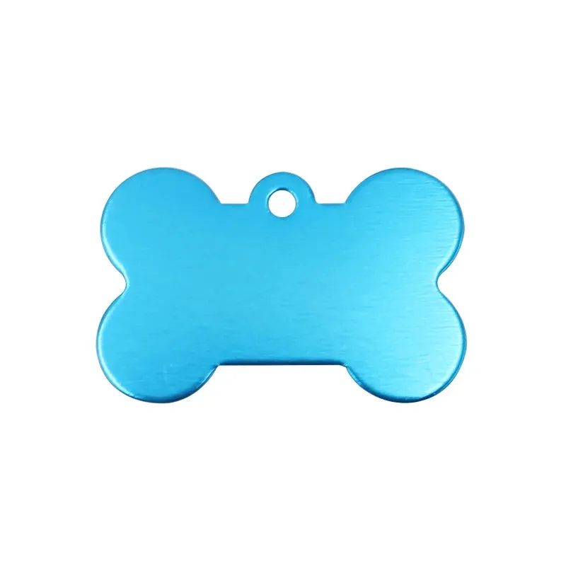 Customizable Dog Tag (2 Pack) | Engraved ID & Bone Shape