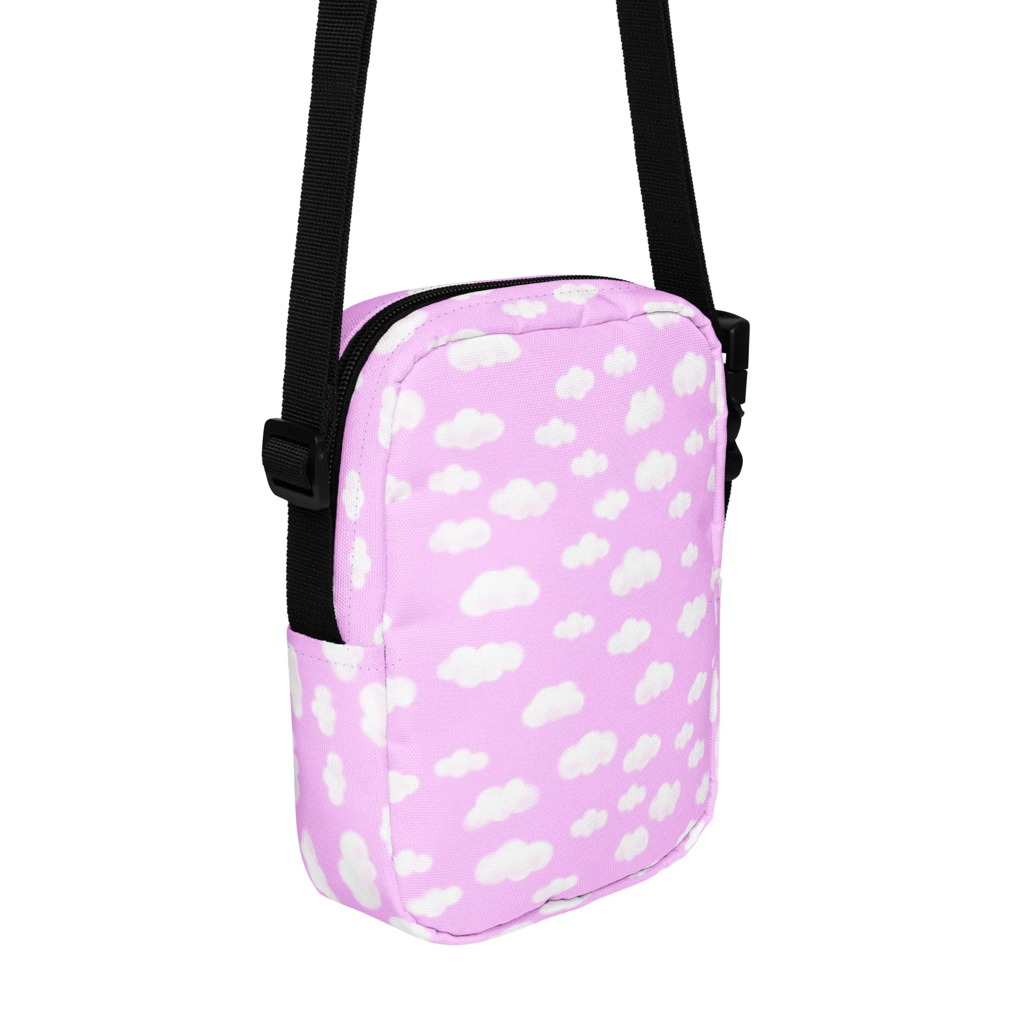 Dreamy Clouds Crossbody Bag (Taffy Pink)