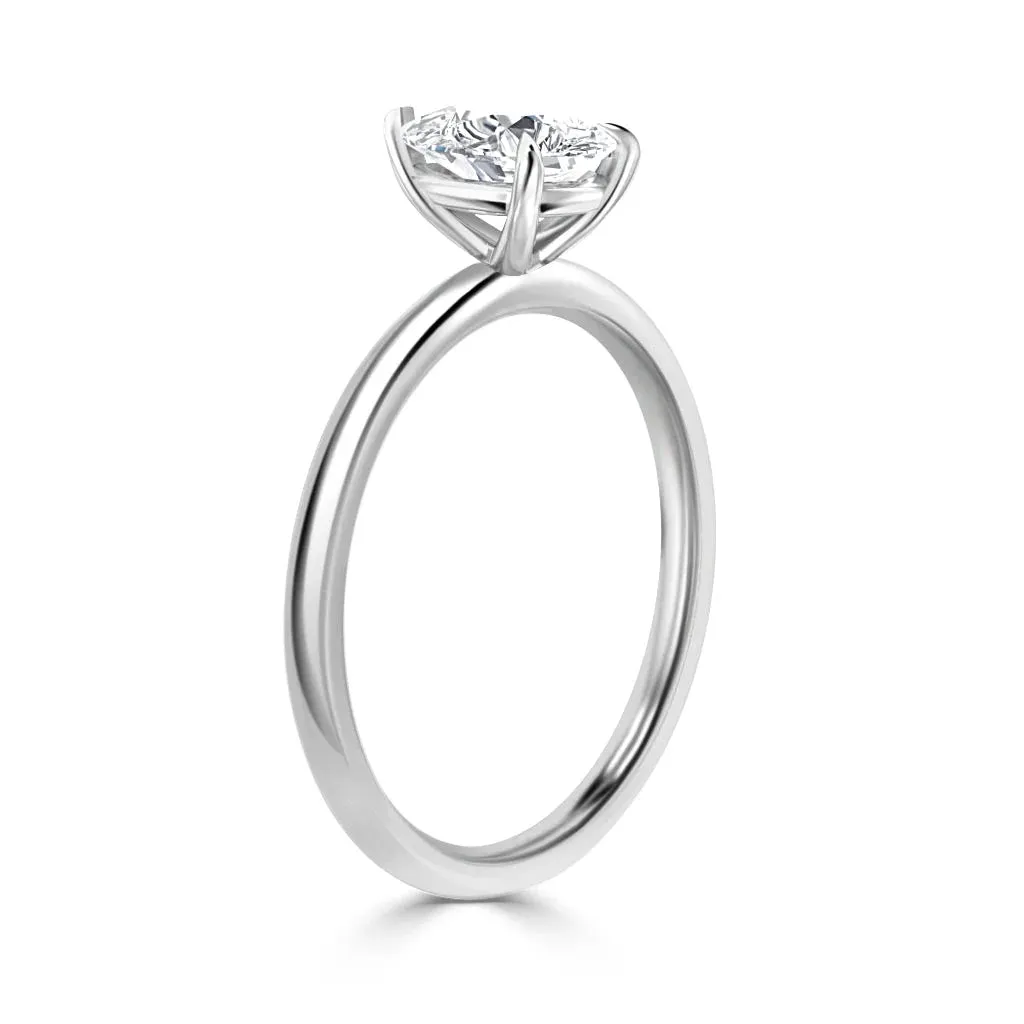 Eden - 18ct White Gold - Pear