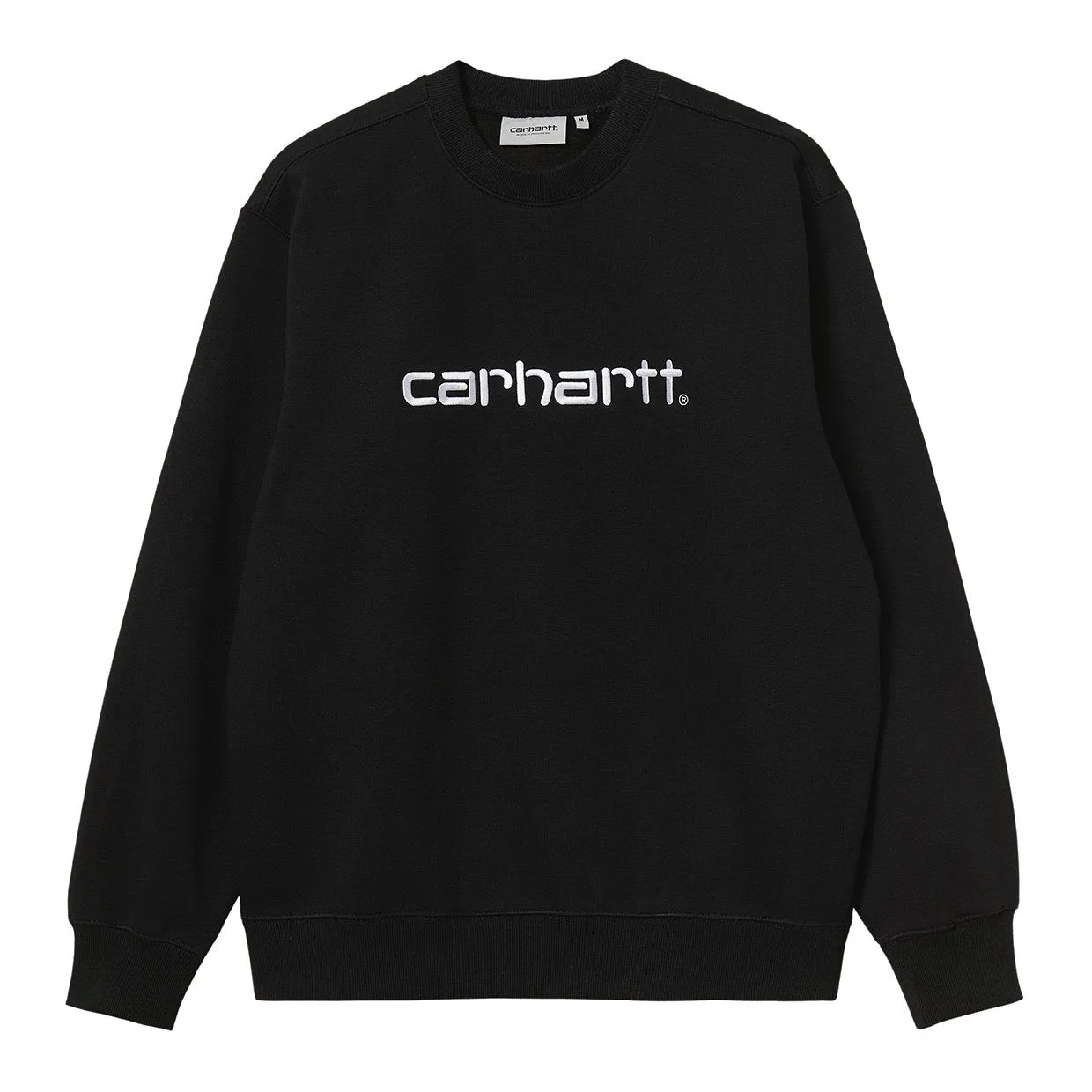 Felpa Carhartt WIP  Sweat Nero / Bianco