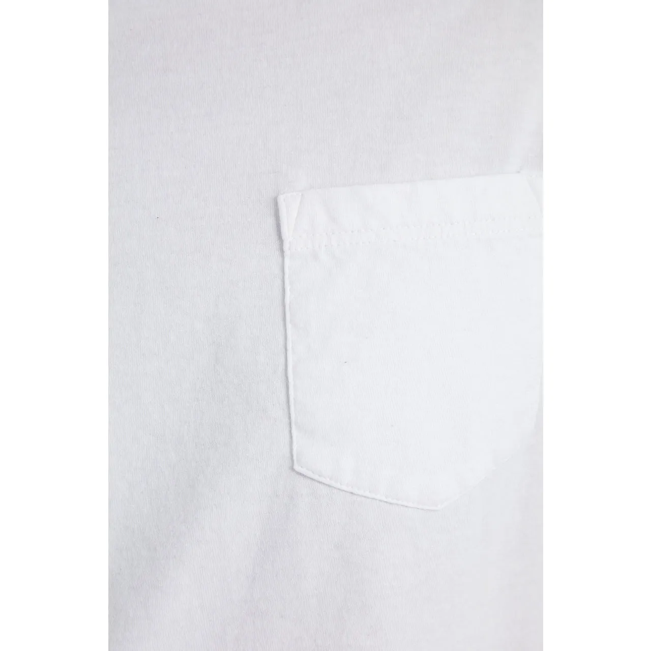 Gavin Garment Dyed Tee White