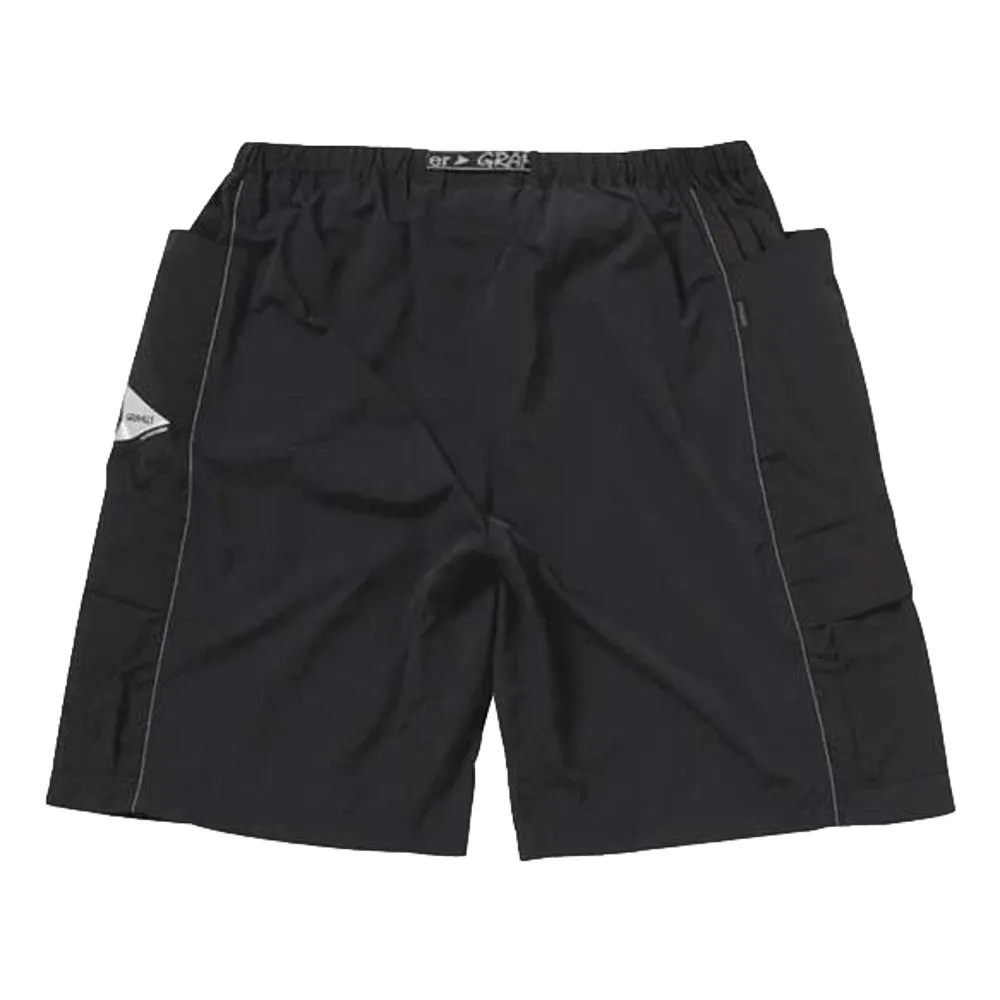 GRAMICCI GRAMICCI x ANDWANDER PATCHWORK WIND SHORT-BLACK