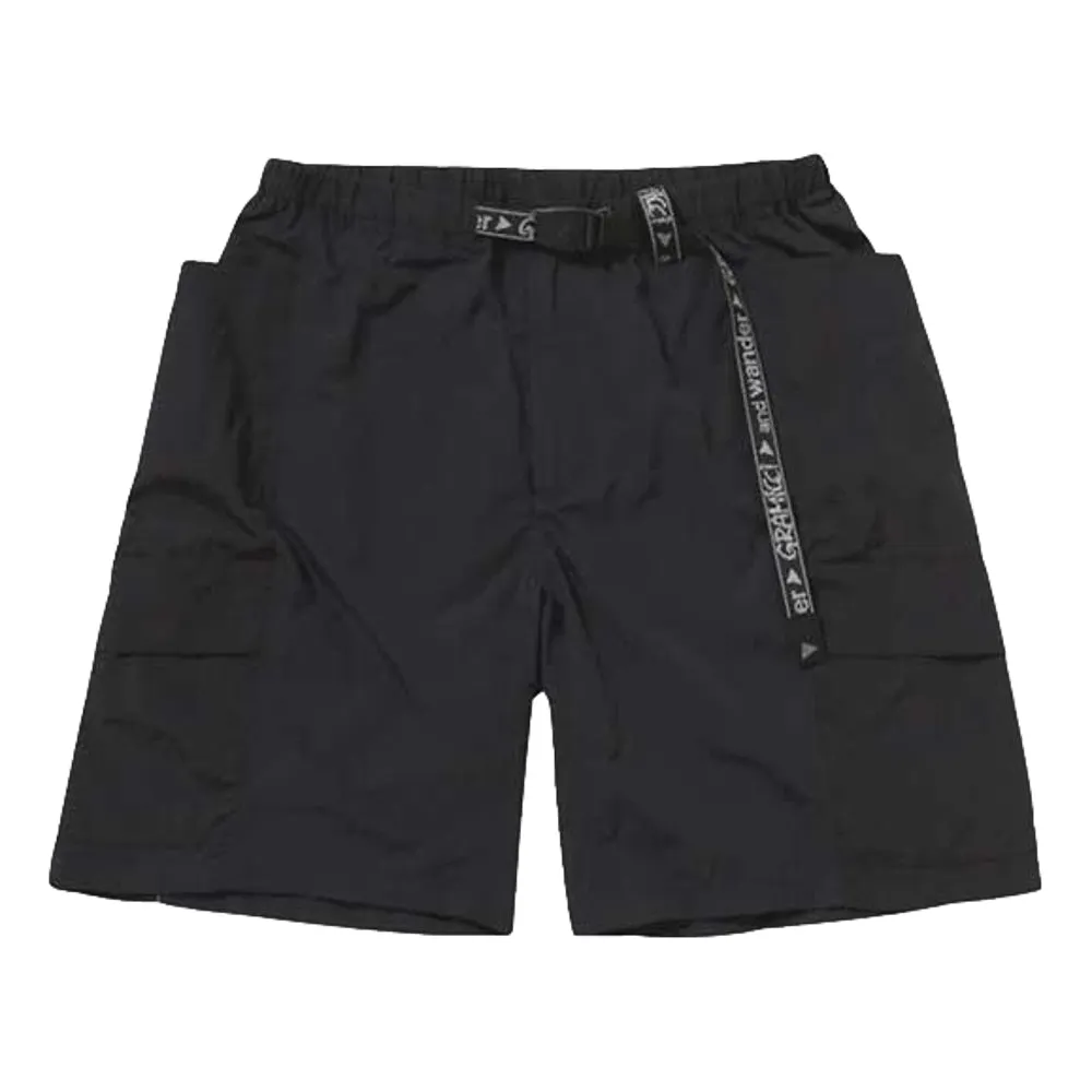 GRAMICCI GRAMICCI x ANDWANDER PATCHWORK WIND SHORT-BLACK