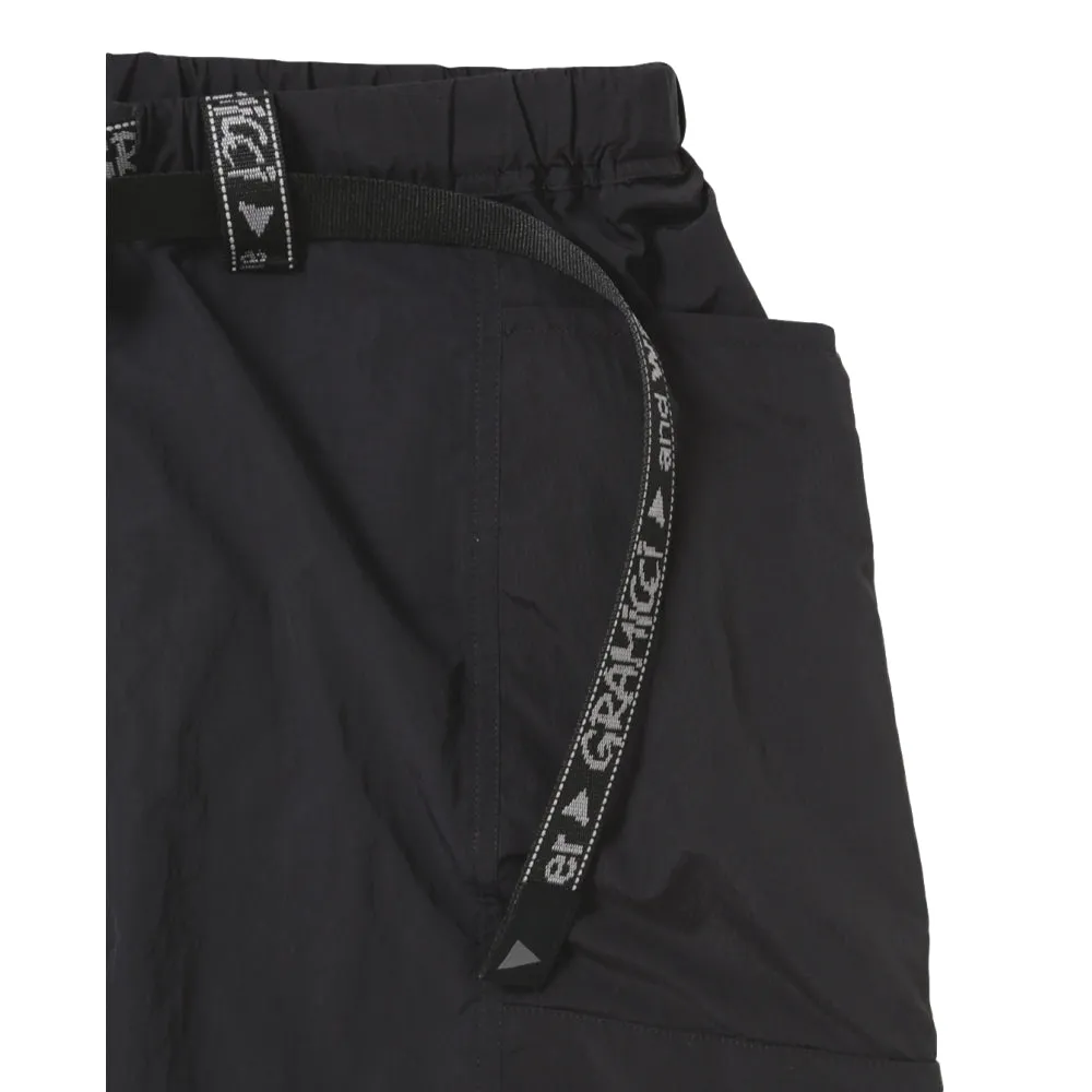 GRAMICCI GRAMICCI x ANDWANDER PATCHWORK WIND SHORT-BLACK