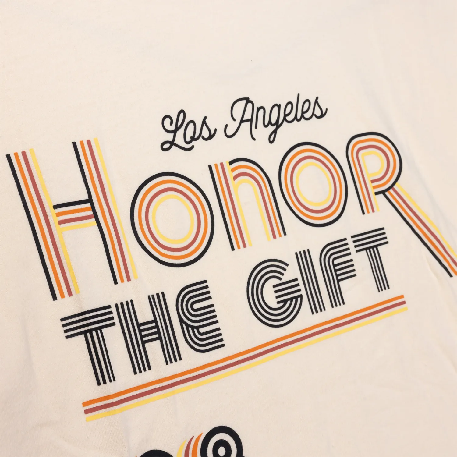 Honor The Gift Retro Honor T-Shirt Tan