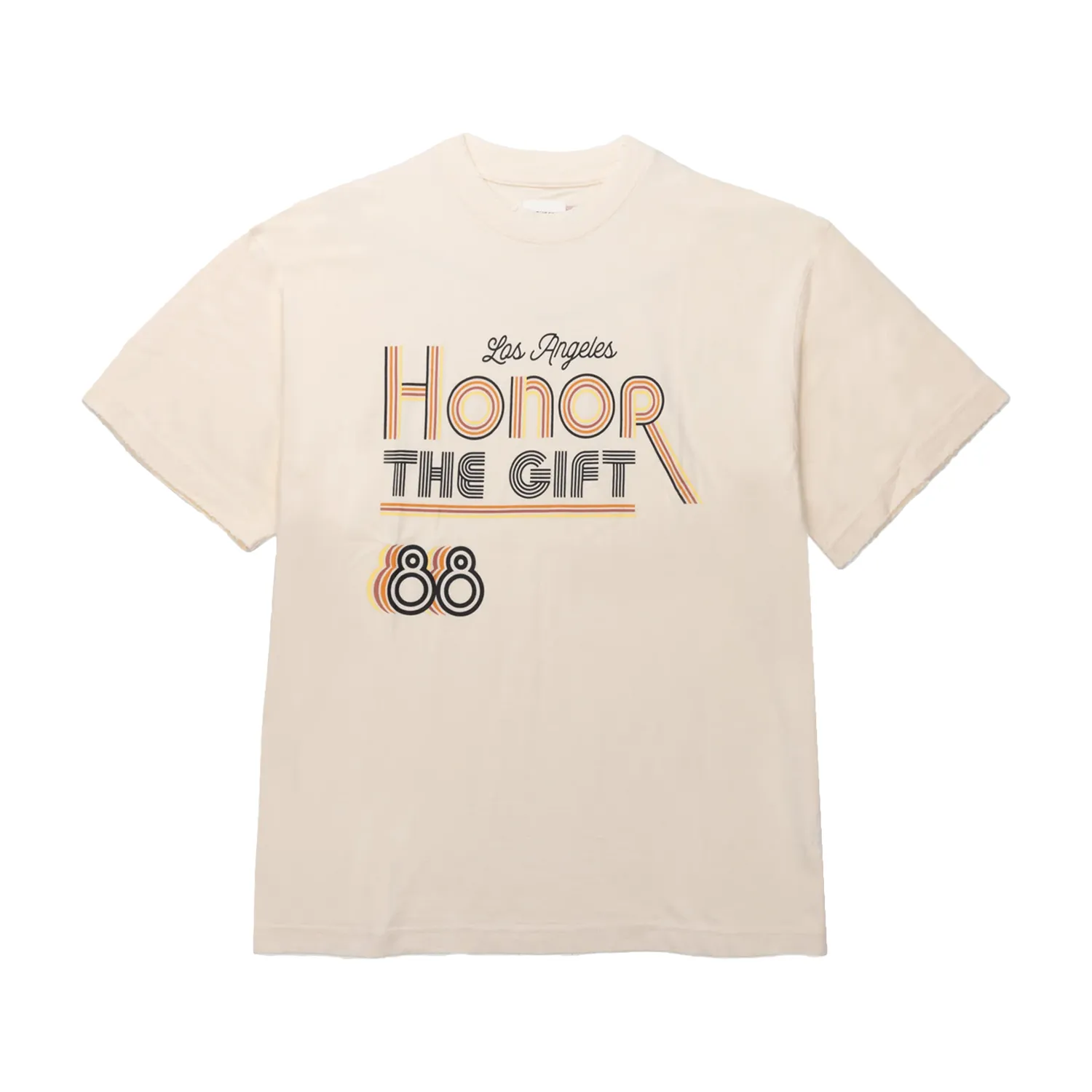 Honor The Gift Retro Honor T-Shirt Tan