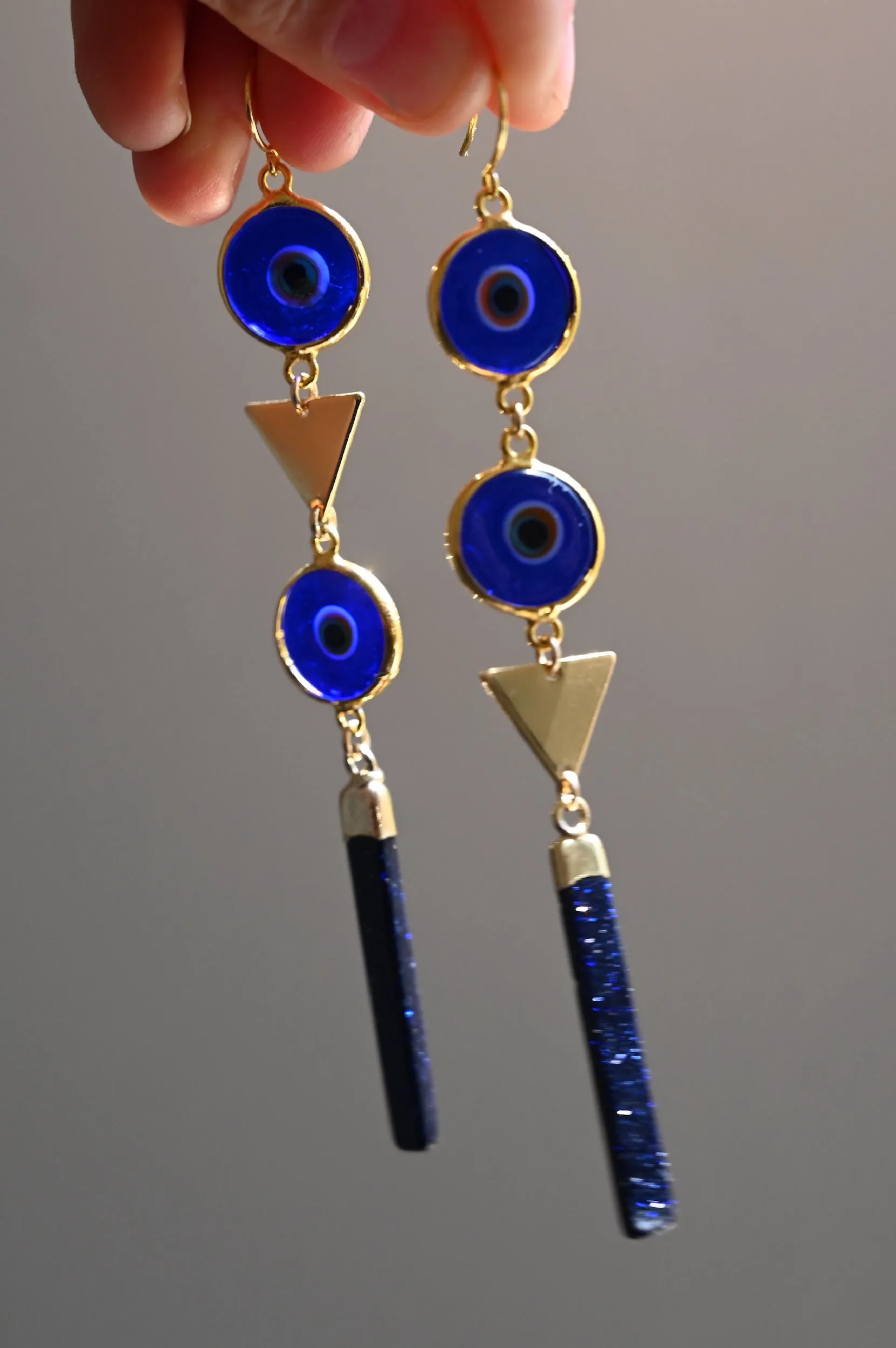 I Am The Good Energy Evil Eye Earrings