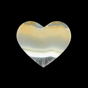 Iris Agate - Heart