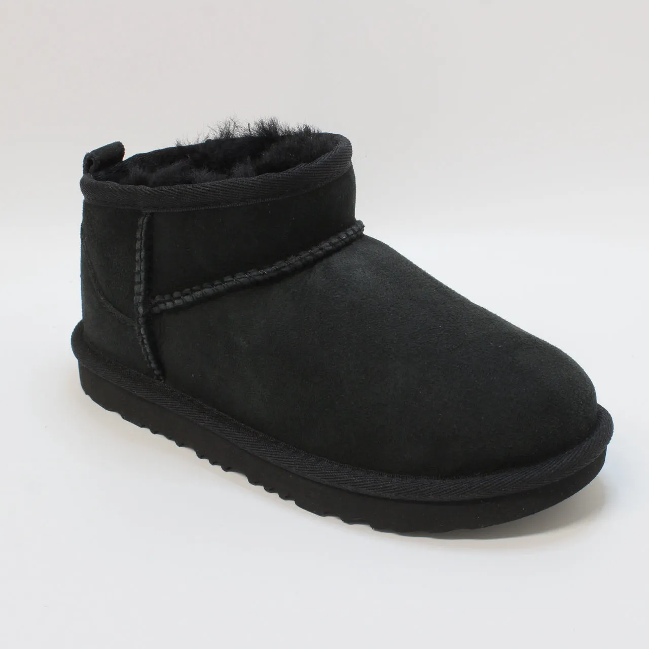 Kids UGG Classic Ultra Mini II Youth Black