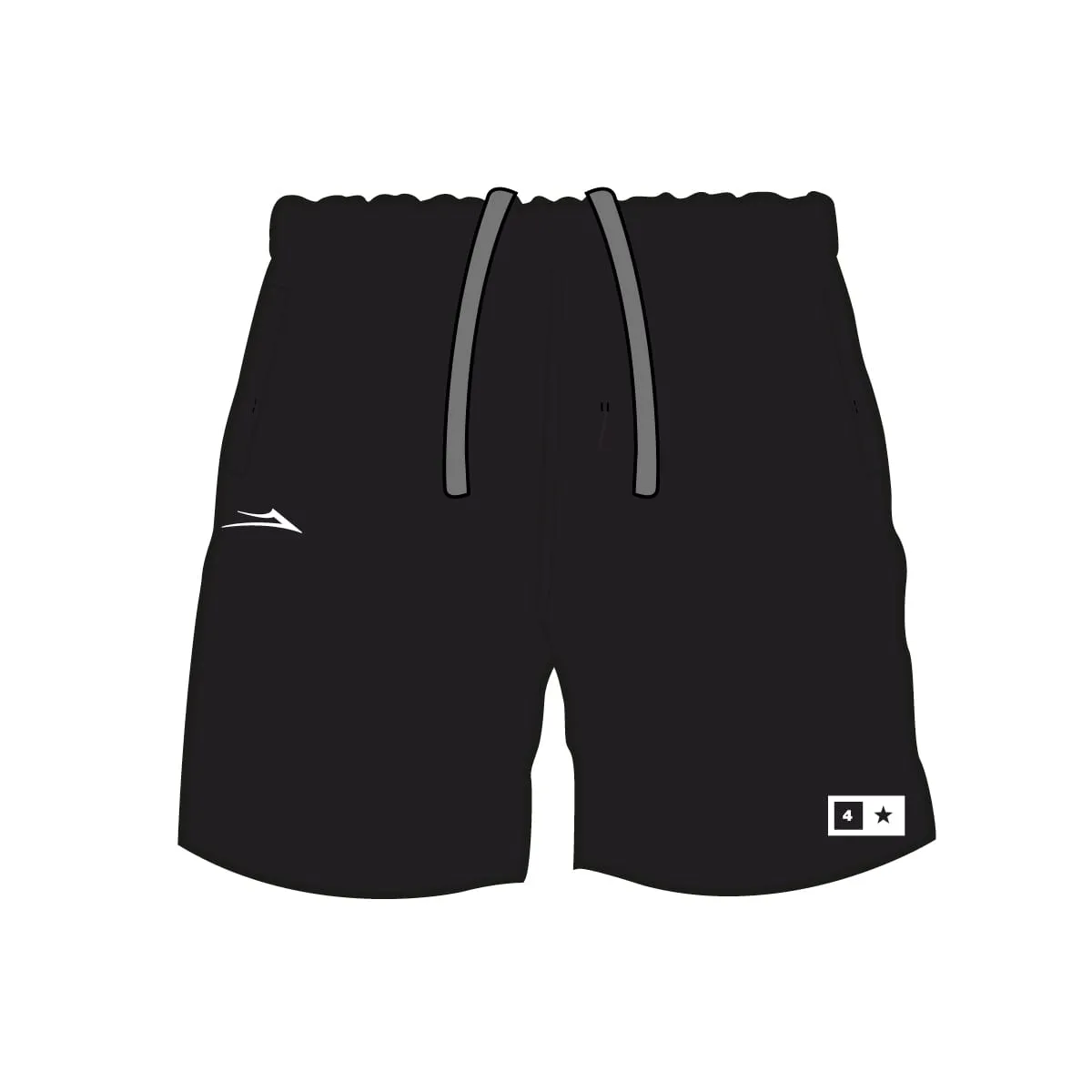 Lakai Fourstar OG Shorts Black