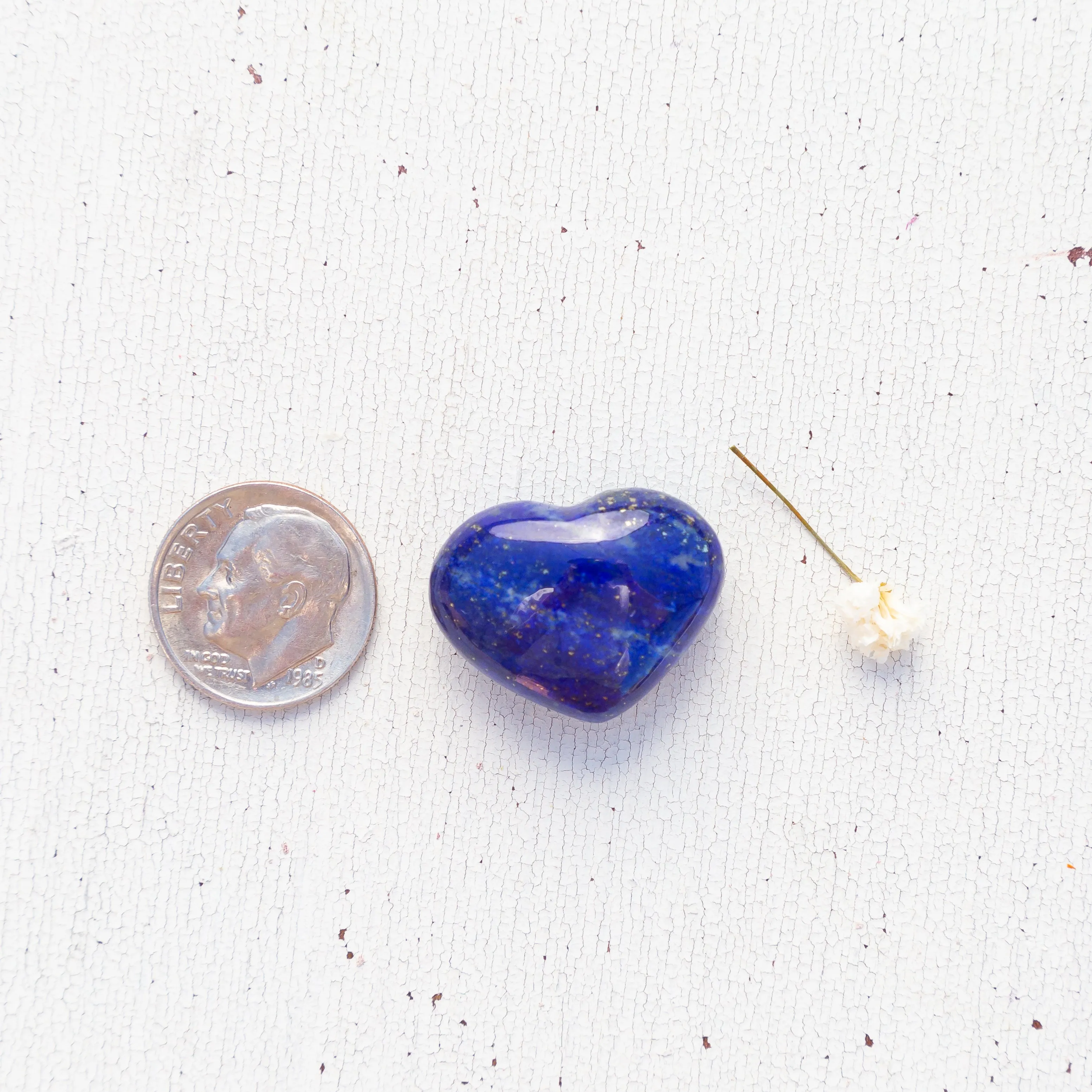 Lapis Lazuli - Polished Heart, Small, AA Grade