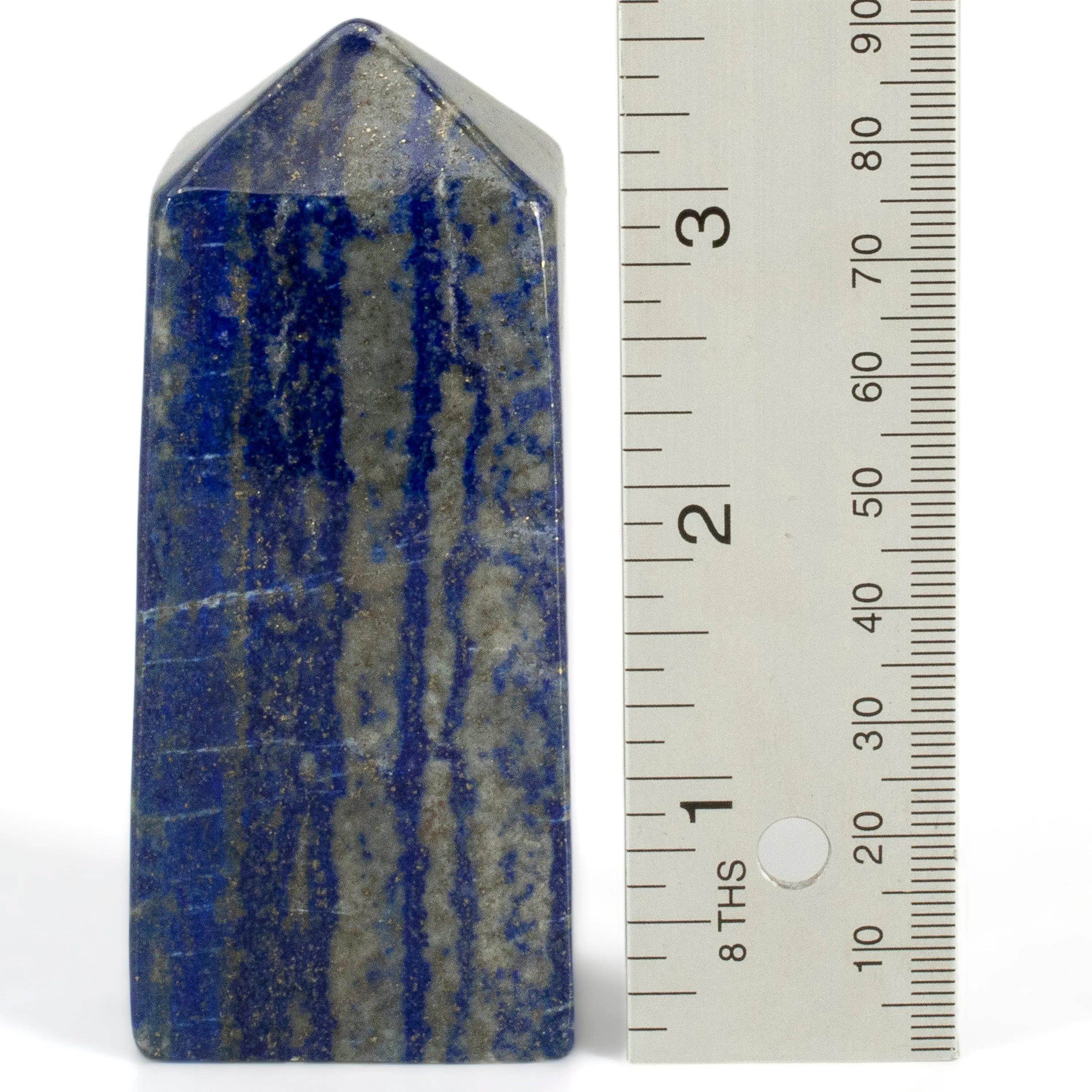 Lapis Lazuli Polished Obelisk from Afghanistan - 3.5 / 291 grams