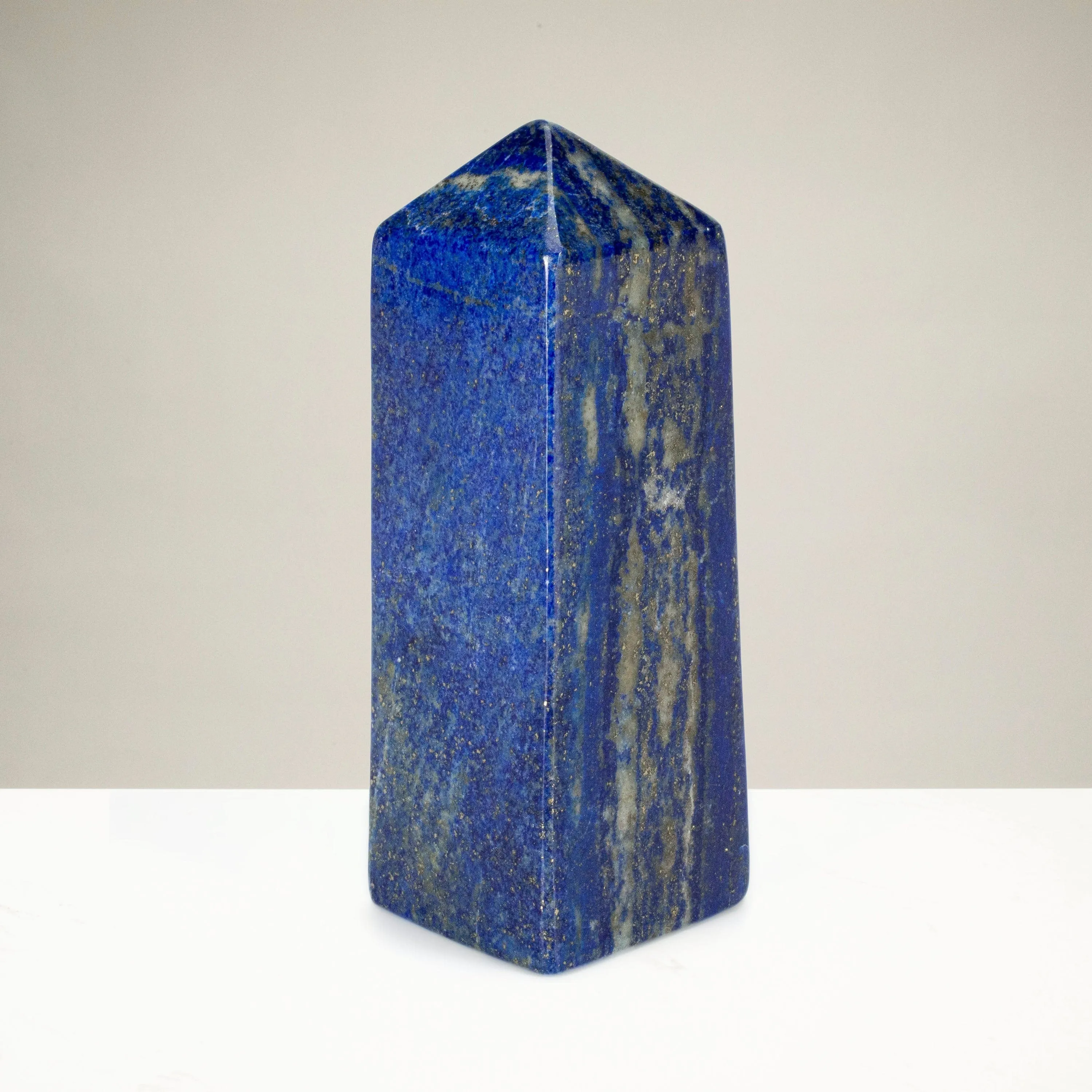 Lapis Lazuli Polished Obelisk from Afghanistan - 4 / 285 grams