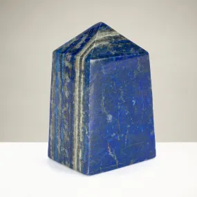 Lapis Lazuli Polished Obelisk from Afghanistan - 4 / 781 grams