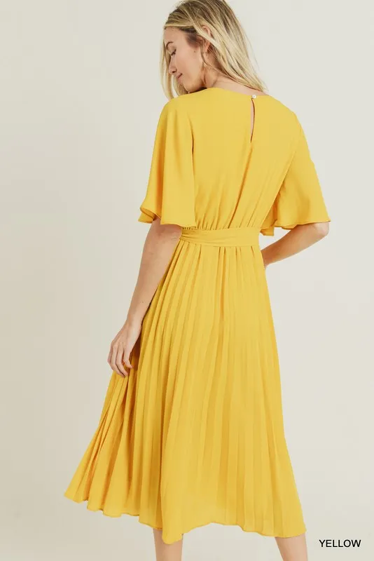 Little Miss Sunshine Midi Dress