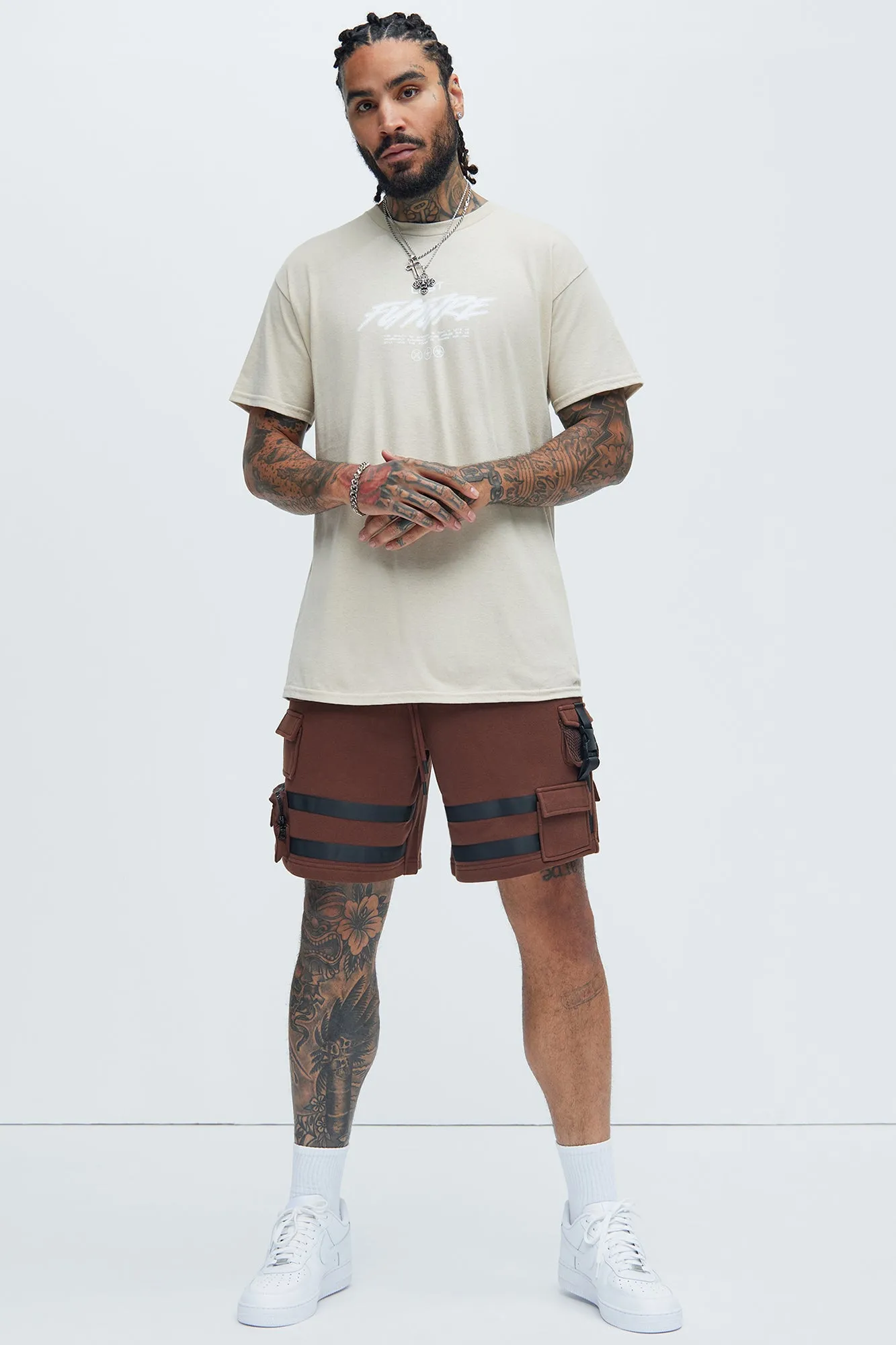 Lost Future Short Sleeve Tee - Sand