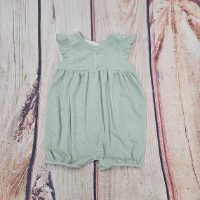 MABEL AND HONEY MEADOW BREEZE ROMPER GREEN