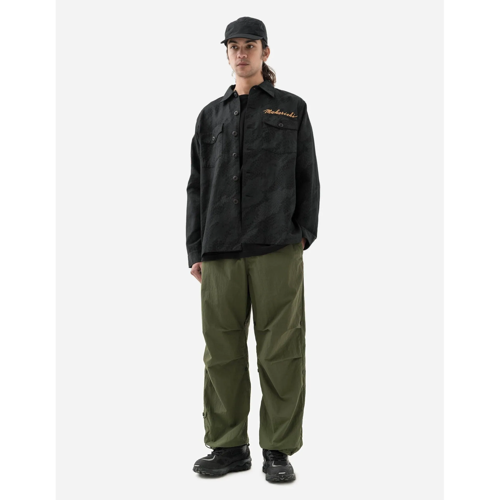 Maharishi Men Original Dragon Camo Overshirt Subdued Night