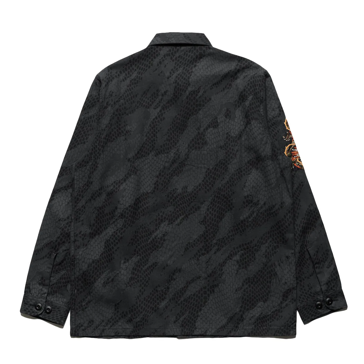 Maharishi Men Original Dragon Camo Overshirt Subdued Night