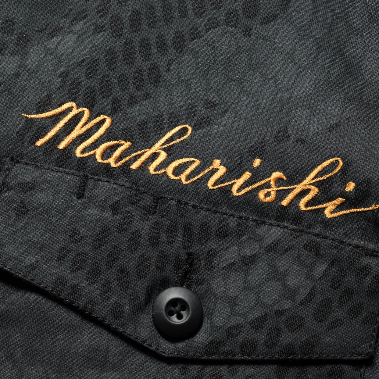 Maharishi Men Original Dragon Camo Overshirt Subdued Night