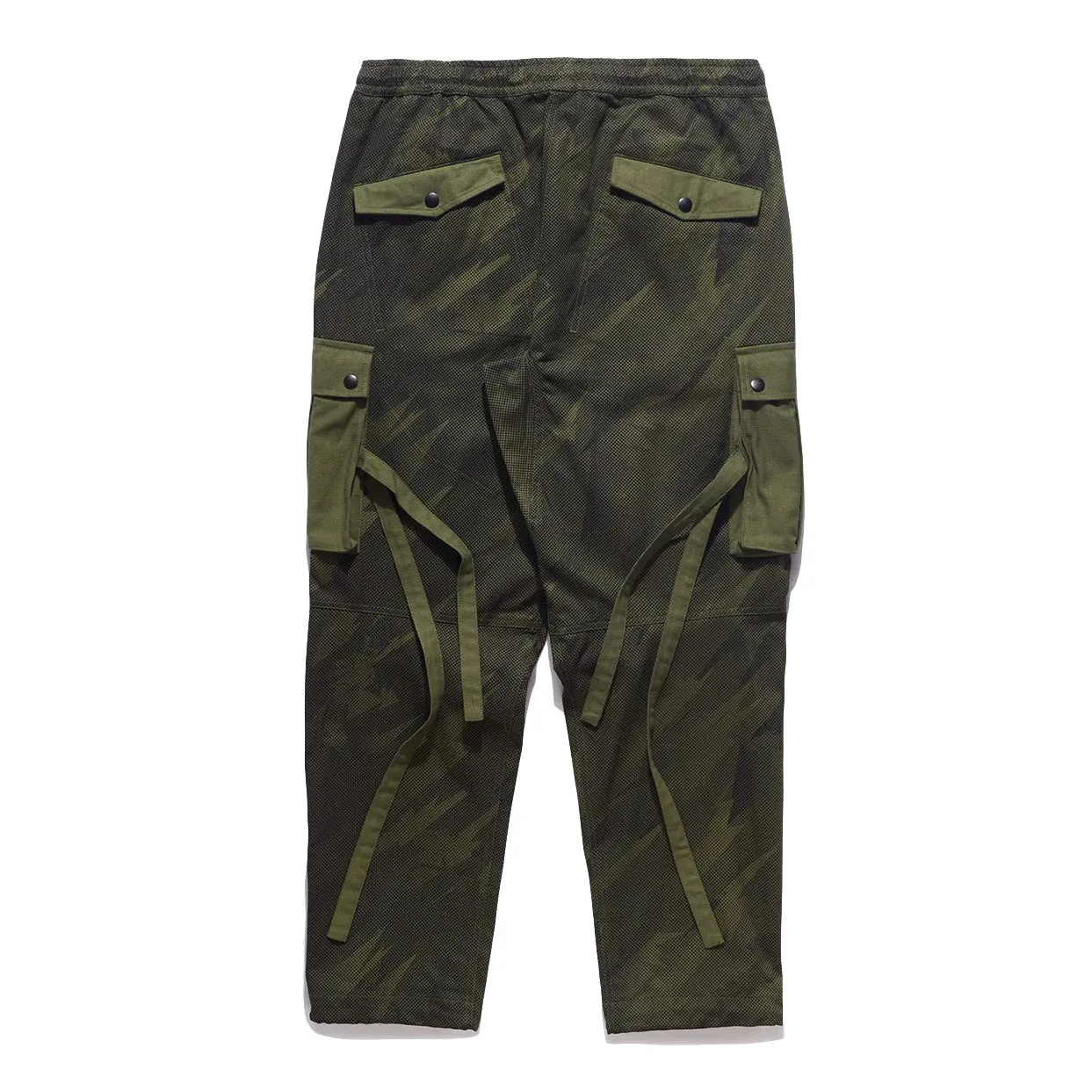 Maharishi Men Pointillist Camo Cargo Track Pants Jungle