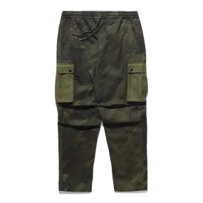 Maharishi Men Pointillist Camo Cargo Track Pants Jungle