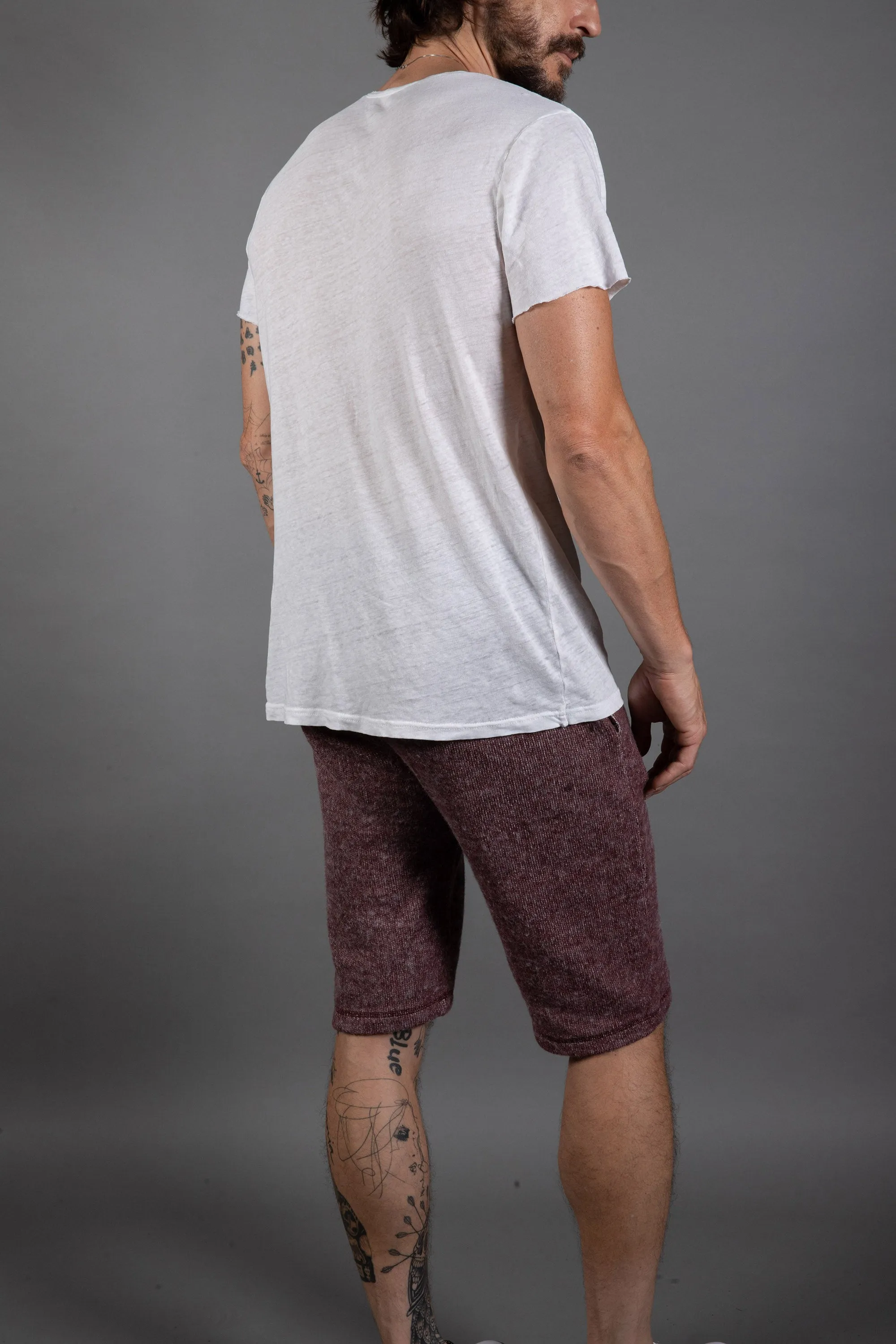 Men's Soft Knit Melange Shorts