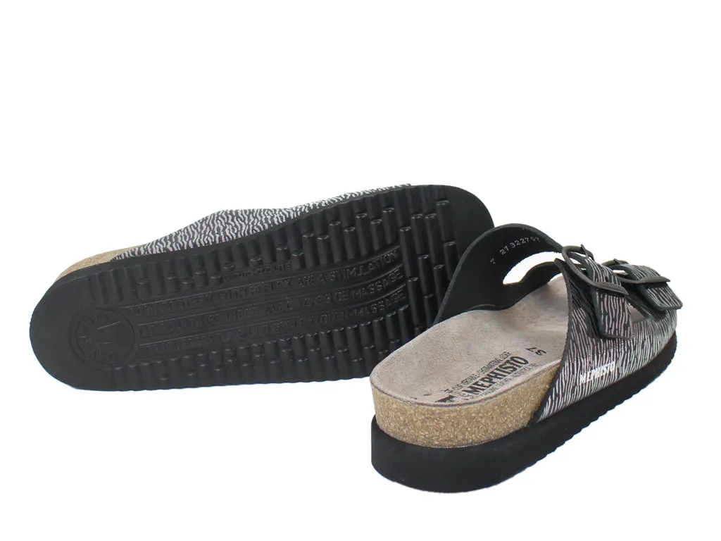 Mephisto Sandals Harmony Black Zebra