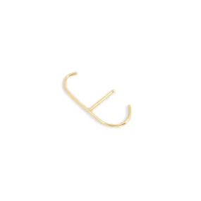 Minimalist Ear Cuff Skinny - 14K Yellow Gold