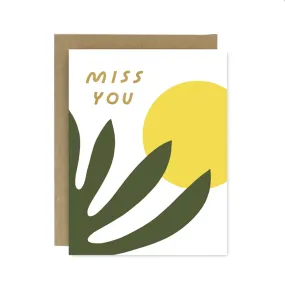 Miss You Shapes & Colors Card