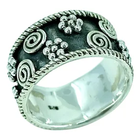 Navya Craft 925 Sterling Silver Ring Band Size 3-13 US